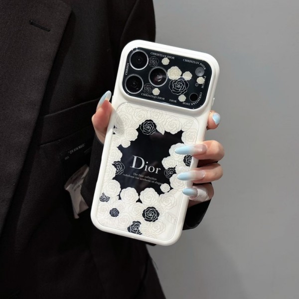 Dior ディオールiphone 18/17Pro/16/14 pro/15 pro max 16 plus 17 17eカバー ストラップ付 カード入れ iphone 18pro max/16 17 pro air 14 15 16 plus 17ケースカバースタンド付きセレブ愛用全機種対応ハイブランドケース パロディiphone 18pro 17 air 16 15 14/13 pro max 17スマホケース コピー