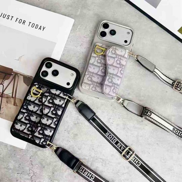 Dior ディオールブランドiphone 18 Pro max 16 17 pro 15 plus 16 pro max 17eケースハイブランド アイフォン18pro air 16 plus 15 14+ 16 17pro max カバーレディースメンズ激安iphone 18/17Pro/16/14 pro/15 pro max 16 plus 17 17eカバー ストラップ付 カード入れセレブ愛用全機種対応ハイブランドケース パロディ