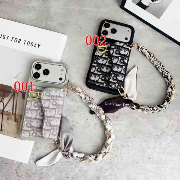 Dior ディオールおしゃれiphone 18 17 air 16  pro max 15 14 13 12 17eケース 手帳型バッグ型iphone 18/17Pro/16/14 pro/15 pro max 16 plus 17 17eカバー ストラップ付 カード入れセレブ愛用全機種対応ハイブランドケース パロディiphone 18pro 17 air 16 15 14/13 pro max 17スマホケース コピー