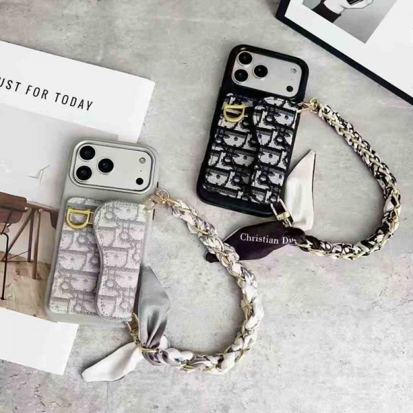 Dior ディオールおしゃれiphone 18 17 air 16  pro max 15 14 13 12 17eケース 手帳型バッグ型iphone 18/17Pro/16/14 pro/15 pro max 16 plus 17 17eカバー ストラップ付 カード入れセレブ愛用全機種対応ハイブランドケース パロディiphone 18pro 17 air 16 15 14/13 pro max 17スマホケース コピー