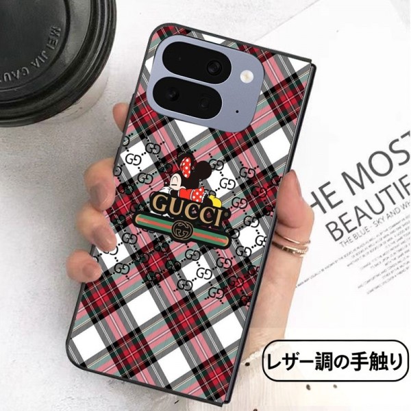 Gucci グッチブランドiPhone ultra 折り畳みケースギャラクシー z fold 8 7 6 5 4ケース 革製galaxy flip 8 7 6 5 4ケースカバースタンド付き Google Pixel Pro 11 10 9 foldスマホケース コピー