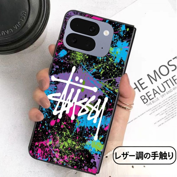 Stussy ステューシーハイブランドgalaxy z flip 4/5 6/7/8 fold 8/7/6 5カバー アイフォン ultra 折りたたみケースレディース メンズ 激安 Google Pixel Pro 11 10 9 foldケースカバースタンド付き韓国風セレブ愛用 galaxy z flip8 7 6 5 4 3ケース ジャケットスマホケース コピーgalaxy z fold 8 7 6 5 4 3スマホケース コピー