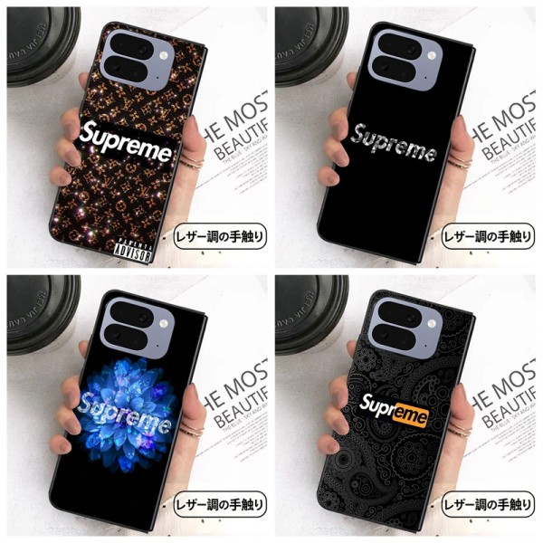 Supreme シュプリームブランドgalaxy z flip 8 7 6 5 4 fold5 6 7 8 2026ケース折り畳み可 アイフォン ultra fold 折り畳みケース 革製セレブ愛用 ハイブランドGoogle Pixel Pro 11 10 9 foldケース パロディgalaxy z fold 8 7 6 5 4 3スマホケース コピー