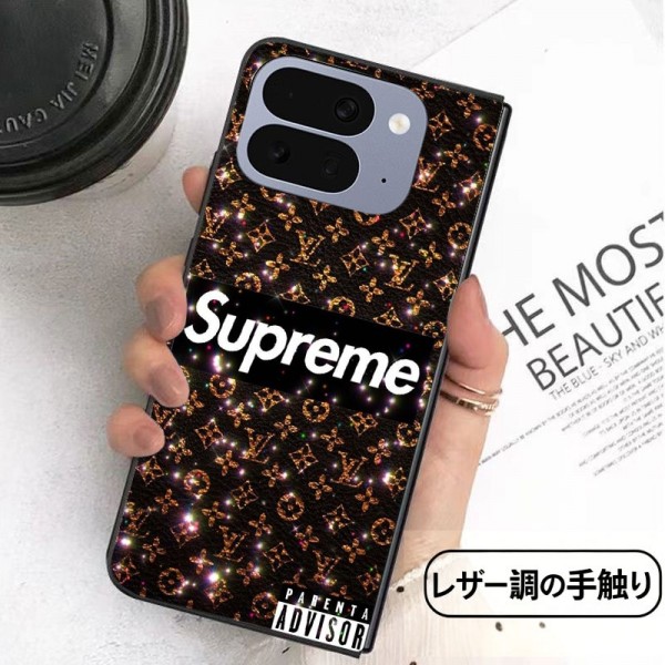 Supreme シュプリームブランドgalaxy z flip 8 7 6 5 4 fold5 6 7 8 2026ケース折り畳み可 アイフォン ultra fold 折り畳みケース 革製セレブ愛用 ハイブランドGoogle Pixel Pro 11 10 9 foldケース パロディgalaxy z fold 8 7 6 5 4 3スマホケース コピー