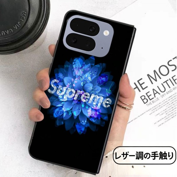 Supreme シュプリームブランドgalaxy z flip 8 7 6 5 4 fold5 6 7 8 2026ケース折り畳み可 アイフォン ultra fold 折り畳みケース 革製セレブ愛用 ハイブランドGoogle Pixel Pro 11 10 9 foldケース パロディgalaxy z fold 8 7 6 5 4 3スマホケース コピー