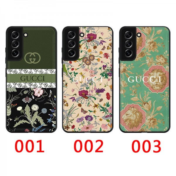 ハイブランドグッチ ギャラクシーS22/S22+/S22 Ultra携帯ケース 風雅 衝撃吸収 GalaxyS21/S21+/S21 Ultraスマホケース Gucci シリコン 花柄 ギャラクシーS22 Ultra/S22+/S22カバー ラインアート オシャレ 芸術的