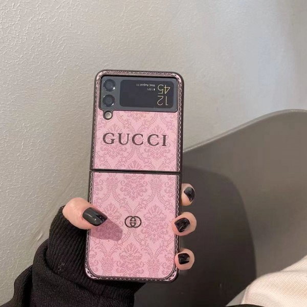 ハイブランドgucci グッチ ギャラクシー z flip4/3 レディースメンズ激安おしゃれ galaxy z flip3/4ケース 折り畳み 激安革製galaxy z flip4/3カバー 韓国風セレブ愛用ジャケットスマホケース コピー