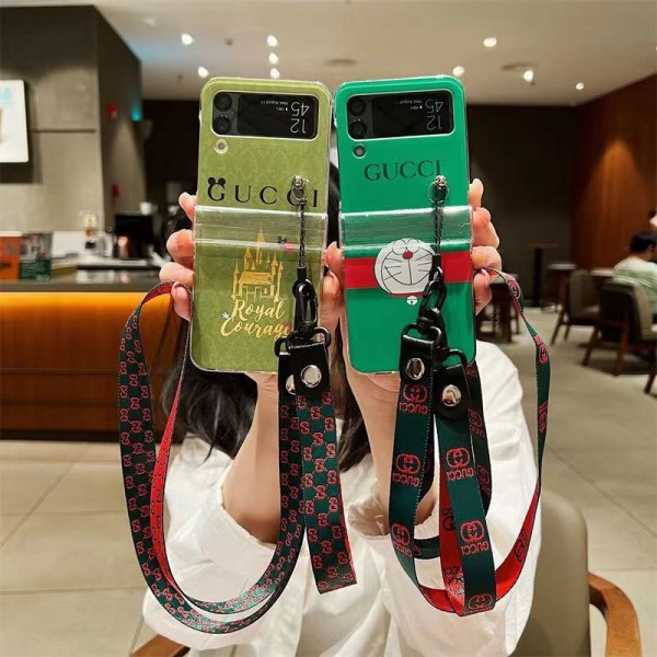 Gucci グッチ折り畳み可ギャラクシー z fold5 4 3ケース 革製galaxy fold5 4 3 2ケースカバースタンド付き韓国風セレブ愛用 galaxy z flip 5 4 3ケース ジャケットスマホケース コピーgalaxy z fold 5 4 3スマホケース コピー