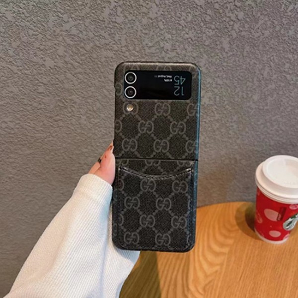 Gucci グッチブランドgalaxy z flip 5 4 fold5 2023ケースハイブランド サムソン galaxy z flip 1/2/3/4/5 fold5 4 3 カバーケースレディースメンズ激安折り畳み可ギャラクシー z fold5 4 3ケース 革製galaxy z fold 5 4 3スマホケース コピー