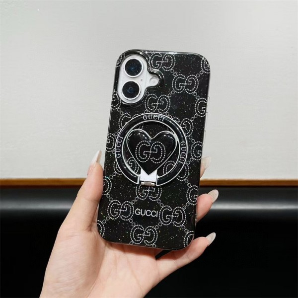 Gucci グッチブランドiphone 16 17 pro 15 plus 16 pro maxケースiphone 17Pro/16/14 pro/15 pro max 16 plus カバー ストラップ付 カード入れセレブ愛用全機種対応ハイブランドケース パロディiphone17 air 16 15 14/13 pro max スマホケース コピー