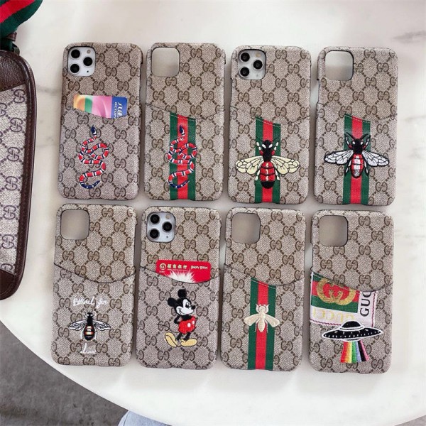 Gucci グッチハイブランド アイフォン17air 16  pro max 15 ギャラクシー s24 ultra s23 s25plus レディースメンズ激安iphone17pro max/16 15/14 pro galaxy s24 ultra s24 plusカバー ストラップ付 カード入れ韓国風セレブ愛用 ギャラクシー s24 s23 ultra s25 アイフォン16 15 14 17pro max airケース ジャケットスマホケース コピーセレブ愛用全機種対応