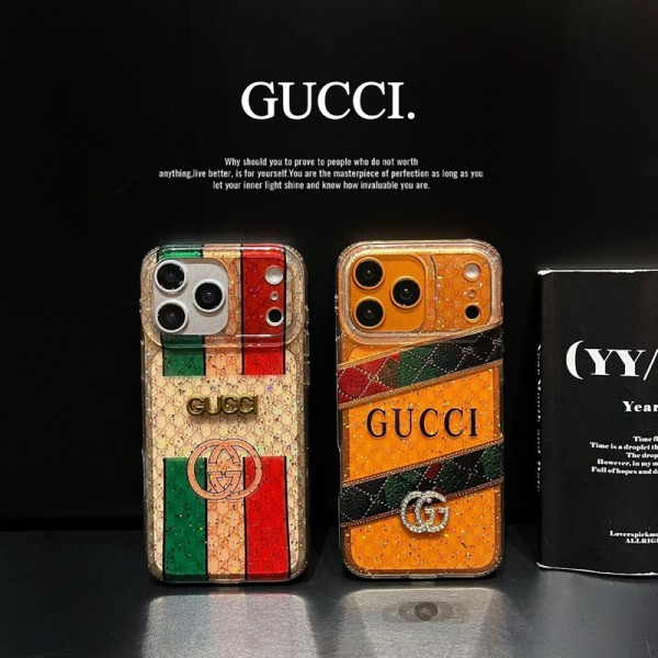 Gucci グッチハイブランド アイフォン16 plus15 14+ 16 17pro max カバーレディースメンズ激安iphone 17Pro/16/14 pro/15 pro max 16 plus カバー ストラップ付 カード入れiphone16 17 pro air 14 15 16 plusケースカバースタンド付きセレブ愛用全機種対応ハイブランドケース パロディ