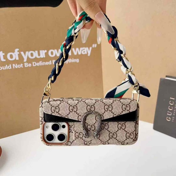 Gucci グッチおしゃれiphone 17 air 16  pro max 15 14 13 12 ケース 手帳型バッグ型iphone 17Pro/16/14 pro/15 pro max 16 plus カバー ストラップ付 カード入れ韓国風セレブ愛用 iphone 16 15 17 air アイフォン17 16 15 14 13pro maxケース ジャケットスマホケース コピーセレブ愛用全機種対応ハイブランドケース パロディ