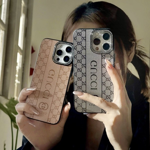 Gucci グッチハイブランド アイフォン16 plus15 14+ 16 17pro max カバーレディースメンズ激安iphone 17Pro/16/14 pro/15 pro max 16 plus カバー ストラップ付 カード入れセレブ愛用全機種対応ハイブランドケース パロディiphone17 air 16 15 14/13 pro max スマホケース コピー