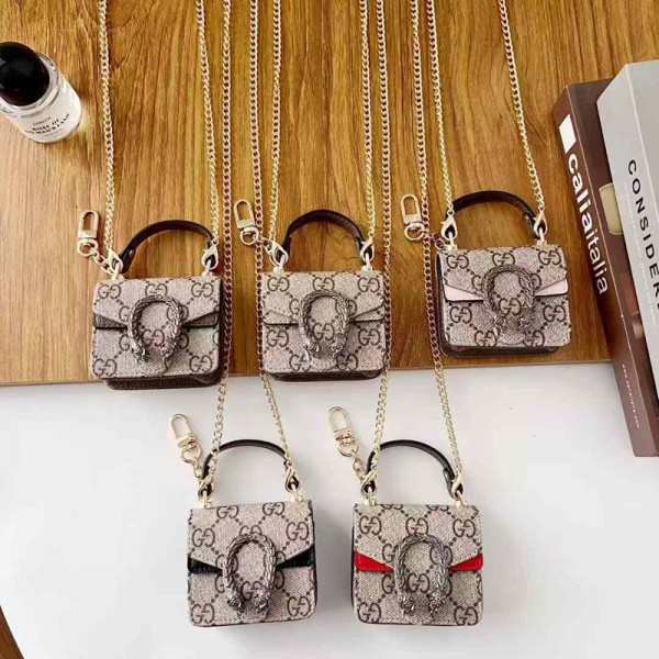Gucci グッチハイブランド AirPods4 3 pro3 2ケースストラップ airpods4カバー 耐衝撃 エアーポッズ4プロ2ケース 激安 ブランド エアーポッズ4 プロ2 3/2/1ケースブランド AirPods 4/3 Pro2/proケース メンズレディーズ