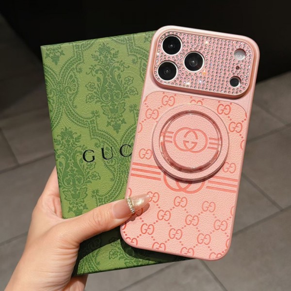 Gucci グッチブランドiphone 16 17 pro 15 plus 16 pro max 17eケースiphone 17Pro/16/14 pro/15 pro max 16 plus 17 17eカバー ストラップ付 カード入れiphone16 17 pro air 14 15 16 plus 17ケースカバースタンド付きiphone17 air 16 15 14/13 pro max 17スマホケース コピー
