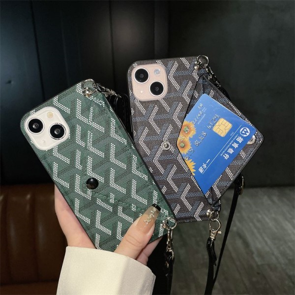 Goyard ゴヤールブランドiphone 16 14 plus 15 pro maxケースiphone 14 15 16 plusケースカバースタンド付き韓国風セレブ愛用 iphone 16 15 アイフォン 15 14 13pro maxケース ジャケットスマホケース コピーiphone16 15 14/13 pro max スマホケース コピー