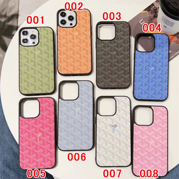 Goyard ゴヤールiphone 17Pro/16/14 pro/15 pro max 16 plus カバー ストラップ付 カード入れiphone16 17 pro air 14 15 16 plusケースカバースタンド付き韓国風セレブ愛用 iphone 16 15 17 air アイフォン17 16 15 14 13pro maxケース ジャケットスマホケース コピーiphone17 air 16 15 14/13 pro max スマホケース コピー