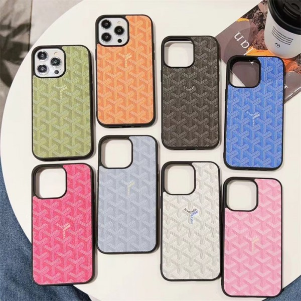Goyard ゴヤールiphone 17Pro/16/14 pro/15 pro max 16 plus カバー ストラップ付 カード入れiphone16 17 pro air 14 15 16 plusケースカバースタンド付き韓国風セレブ愛用 iphone 16 15 17 air アイフォン17 16 15 14 13pro maxケース ジャケットスマホケース コピーiphone17 air 16 15 14/13 pro max スマホケース コピー