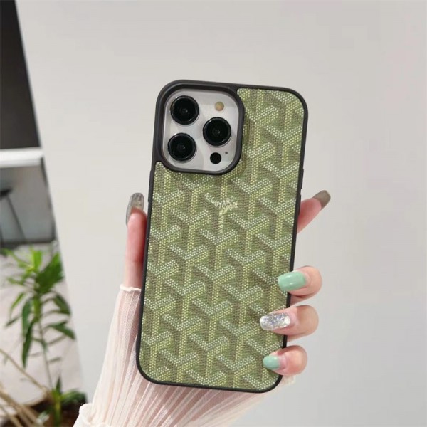 Goyard ゴヤールiphone 17Pro/16/14 pro/15 pro max 16 plus カバー ストラップ付 カード入れiphone16 17 pro air 14 15 16 plusケースカバースタンド付き韓国風セレブ愛用 iphone 16 15 17 air アイフォン17 16 15 14 13pro maxケース ジャケットスマホケース コピーiphone17 air 16 15 14/13 pro max スマホケース コピー