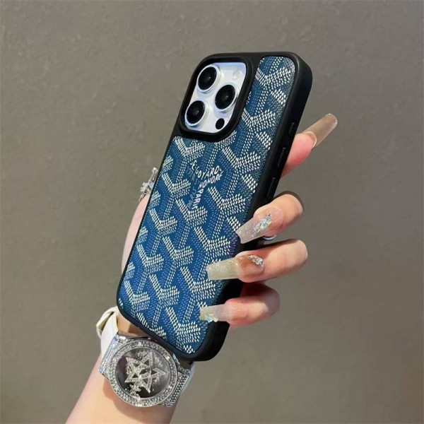 Goyard ゴヤールおしゃれiphone 17 air 16  pro max 15 14 ケース 手帳型バッグ型iphone16 17 pro air 14 15 16 plusケースカバースタンド付きセレブ愛用全機種対応ハイブランドケース パロディiphone17 air 16 15 14/13 pro max スマホケース コピー
