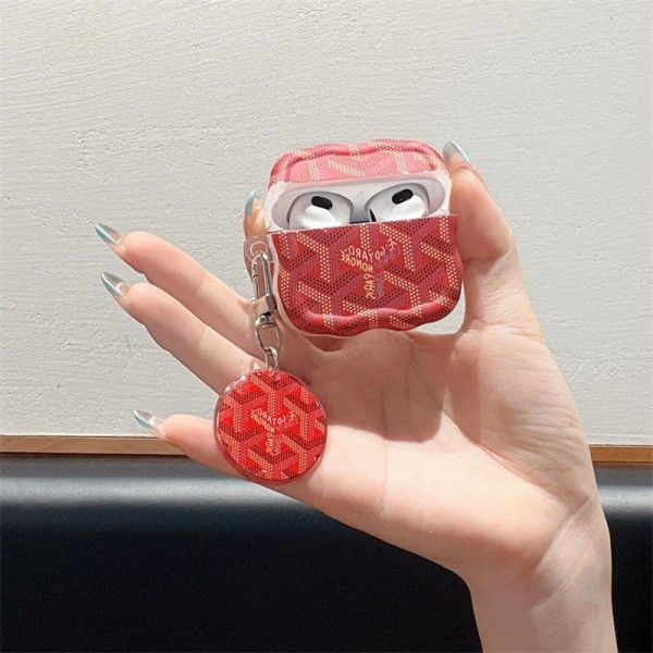 Goyard ゴヤールハイブランド  AirPods4 3 pro3 2ケースストラップ airpods4カバー 耐衝撃 エアーポッズ4プロ2ケース 激安 ブランド エアーポッズ4 プロ2 3/2/1ケースブランド AirPods 4/3 Pro2/proケース メンズレディーズ