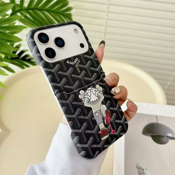 Goyard ゴヤールブランドiphone 16 17 pro 15 plus 16 pro maxケースおしゃれiphone 17 air 16  pro max 15 14 13 12 ケース 手帳型バッグ型韓国風セレブ愛用 iphone 16 15 17 air アイフォン17 16 15 14 13pro maxケース ジャケットスマホケース コピーセレブ愛用全機種対応ハイブランドケース パロディ