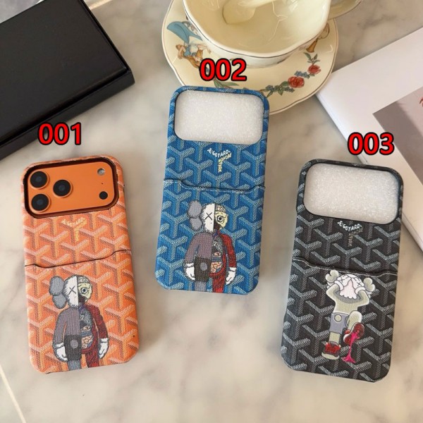 Goyard ゴヤールブランドiphone 16 17 pro 15 plus 16 pro maxケースハイブランド アイフォン16 plus15 14+ 16 17pro max カバーレディースメンズ激安おしゃれiphone 17 air 16  pro max 15 14 13 12 ケース 手帳型バッグ型セレブ愛用全機種対応ハイブランドケース パロディ