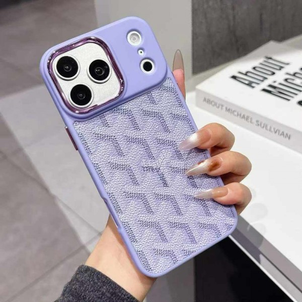 Goyard ゴヤールブランドiphone 16 17 pro 15 plus 16 pro maxケースiphone 17Pro/16/14 pro/15 pro max 16 plus カバー ストラップ付 カード入れiphone16 17 pro air 14 15 16 plusケースカバースタンド付きiphone17 air 16 15 14/13 pro max スマホケース コピー