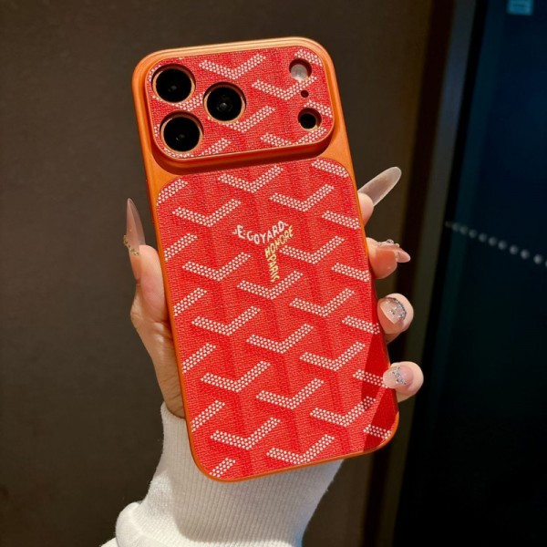 Goyard ゴヤールブランドiphone 16 17 pro 15 plus 16 pro max 17eケースiphone 17Pro/16/14 pro/15 pro max 16 plus 17 17eカバー ストラップ付 カード入れ韓国風セレブ愛用 iphone 17e 16 15 17 air アイフォン17 16 15 14 13pro maxケース ジャケットスマホケース コピーセレブ愛用全機種対応ハイブランドケース パロディ