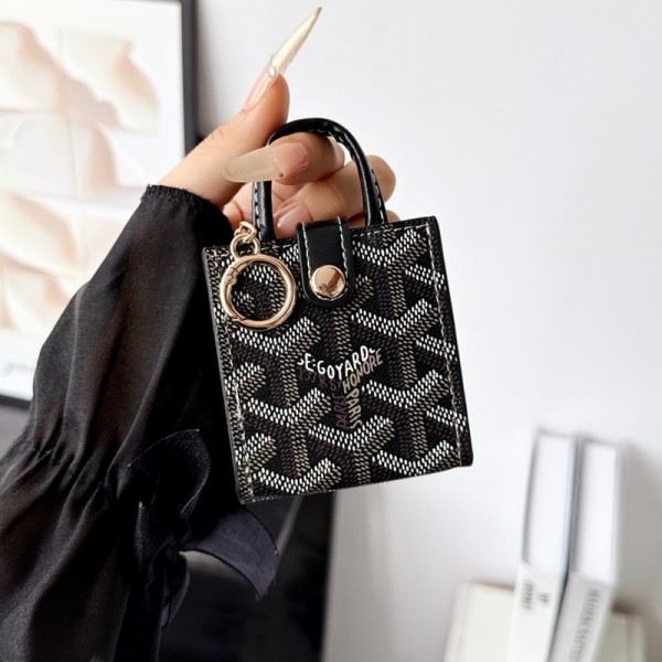 Goyard ゴヤールハイブランド AirPods4 3 pro3 2ケースストラップ airpods4カバー 耐衝撃 エアーポッズ4プロ2ケース 激安 ブランド エアーポッズ4 プロ2 3/2/1ケースブランド AirPods 4/3 Pro2/proケース メンズレディーズ