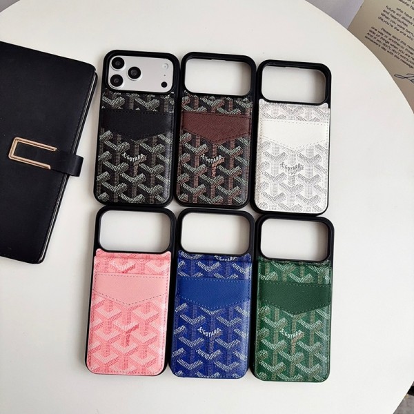 Goyard ゴヤールハイブランド アイフォン18pro 17air 16  pro max 15 17eギャラクシー s24 ultra s26 s25plus カバーレディースメンズ激安iphone 18 17 pro max/16 15/14 pro 17e galaxy s26 + s25 ultra s24 plusカバー ストラップ付 カード入れ韓国風セレブ愛用 ギャラクシーs26 s24 s23 ultra s25 アイフォン16 15 18 17pro max air 17ケース