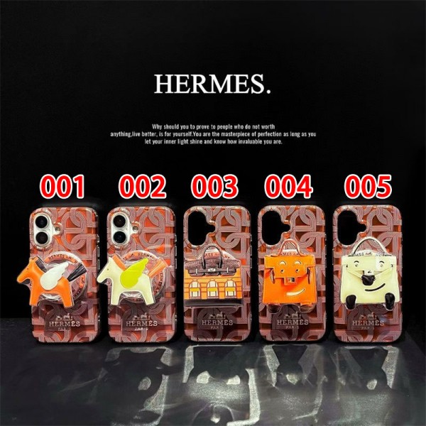 Hermes エルメスブランドiphone 16 17 pro 15 plus 16 pro maxケースiphone 17Pro/16/14 pro/15 pro max 16 plus カバー ストラップ付 カード入れiphone16 17 pro air 14 15 16 plusケースカバースタンド付き韓国風セレブ愛用 iphone 16 15 17 air アイフォン17 16 15 14 13pro maxケース ジャケットスマホケース コピー