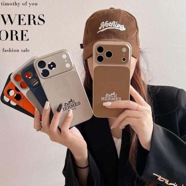 Hermes エルメスブランドiphone 16 17 pro 15 plus 16 pro maxケースハイブランド アイフォン16 plus15 14+ 16 17pro max カバーレディースメンズ激安iphone 17Pro/16/14 pro/15 pro max 16 plus カバー ストラップ付 カード入れセレブ愛用全機種対応ハイブランドケース パロディ