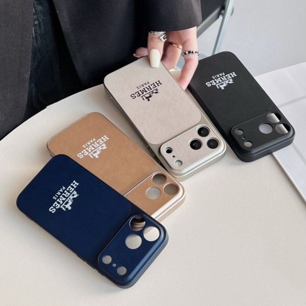Hermes エルメスブランドiphone 16 17 pro 15 plus 16 pro maxケースハイブランド アイフォン16 plus15 14+ 16 17pro max カバーレディースメンズ激安iphone 17Pro/16/14 pro/15 pro max 16 plus カバー ストラップ付 カード入れセレブ愛用全機種対応ハイブランドケース パロディ