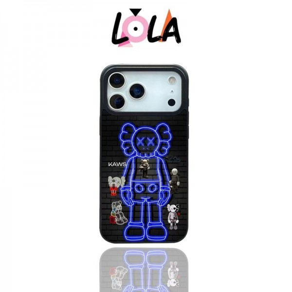 Kaws カウズハイブランド アイフォン16 plus15 14+ 16 17pro max カバーレディースメンズ激安おしゃれiphone 17 air 16  pro max 15 14 13 12 ケース 手帳型バッグ型セレブ愛用全機種対応ハイブランドケース パロディiphone17 air 16 15 14/13 pro max スマホケース コピー