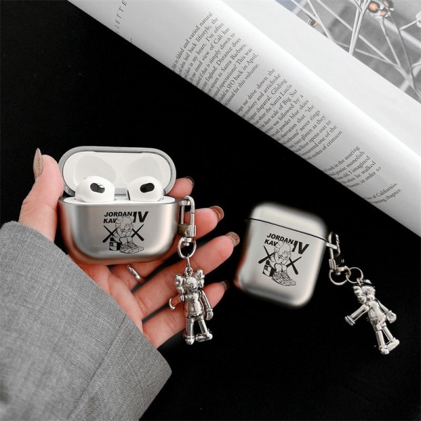 Kaws カウズハイブランド AirPods4 3 pro3 2ケースストラップ airpods4カバー 耐衝撃 エアーポッズ4プロ2ケース 激安 ブランド エアーポッズ4 プロ2 3/2/1ケースブランド AirPods 4/3 Pro2/proケース メンズレディーズ