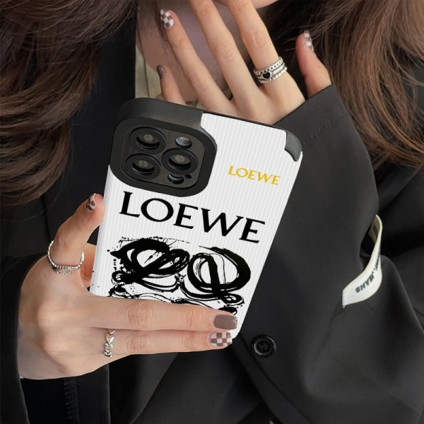 ブランドLOEWE アイフォン14/13Pro max/13Pro/13スマホケース 高品質 書道 ロエベiphone14/13プロ マックス/13プロ/13カバー 耐衝撃 上品ブランドLOEWE iphone12Pro max/12Pro/12携帯ケース 男女兼用