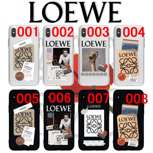 LOEWE ロエベiphone 15/14 proカバー ストラップ付 カード入れsamsung s22 s23 ultraケースカバースタンド付きセレブ愛用全機種対応ハイブランドケース パロディgalaxy s23 ultra plus s22スマホケース コピー