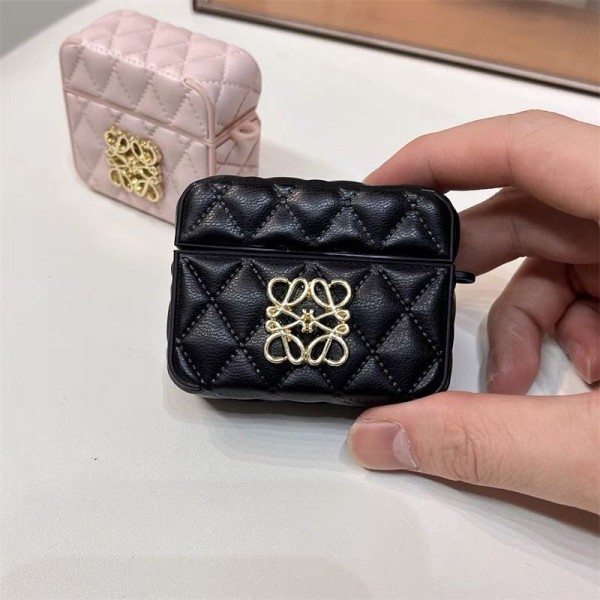 LOEWE ロエベハイブランド AirPods4 3 pro3 2ケースストラップ airpods4カバー 耐衝撃 エアーポッズ4プロ2ケース 激安 ブランド エアーポッズ4 プロ2 3/2/1ケースブランド AirPods 4/3 Pro2/proケース メンズレディーズ