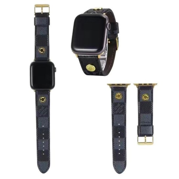 ルイヴィトンモノグラムバンド Apple Watch ultra apple watch6/7/5/4/3/2/1 se/se2 バンド 高級ブランド レディースApple Watch8/7/6バンド  かわいいアップルウォッチベルト革製 45mm 41mm 44mm 49mm 42mm 40mm 38mm