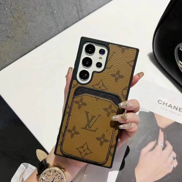 グッチ Gucci Lv ルイヴィトンブランドiphone16 15 plus 14 pro maxケースiphone16 15/14 proカバー ストラップ付 カード入れセレブ愛用全機種対応ハイブランドケース パロディgalaxy s24 s23 ultra plus s22スマホケース コピー