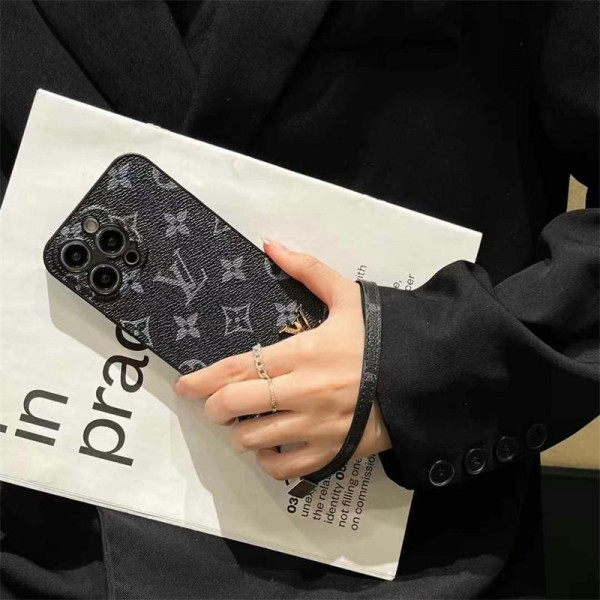 Lv ルイヴィトンブランドiphone 16 15 plus 16 pro maxケースおしゃれiphone 16  pro max15 14 13 12 ケース iphone 16/14 pro/15 pro max 16 plus カバー ストラップ付 カード入れiphone16 pro 14 15 16 plusケースカバースタンド付き