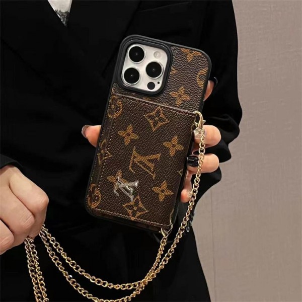 Lv ルイヴィトンiphone 17Pro/16/14 pro/15 pro max 16 plus カバー ストラップ付 カード入れ韓国風セレブ愛用 iphone 16 15 17 アイフォン17 16 15 14 13pro maxケース ジャケットスマホケース コピーセレブ愛用全機種対応ハイブランドケース パロディiphone17 16 15 14/13 pro max スマホケース コピー