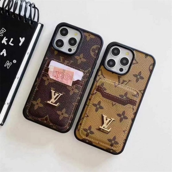 Lv ルイヴィトンブランドiphone 16 17 pro 15 plus 16 pro maxケースiphone 17Pro/16/14 pro/15 pro max 16 plus カバー ストラップ付 カード入れiphone16 17 pro air 14 15 16 plusケースカバースタンド付き韓国風セレブ愛用 iphone 16 15 17 air アイフォン17 16 15 14 13pro maxケース ジャケットスマホケース コピー