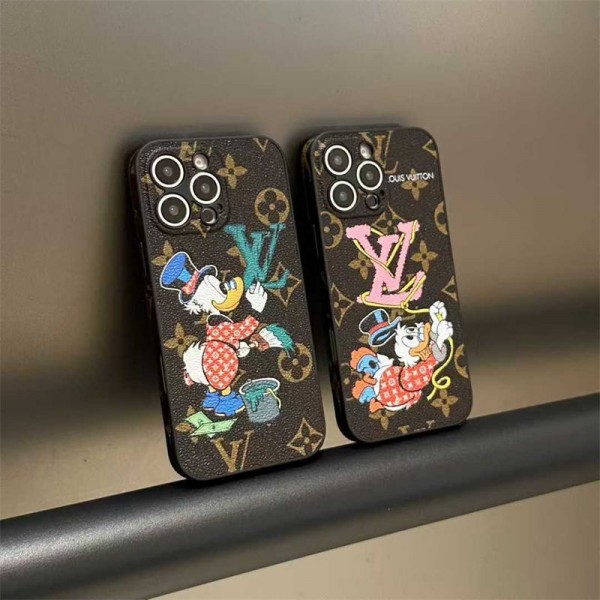 Lv ルイヴィトンブランドiphone 16 17 pro 15 plus 16 pro maxケースiphone 17Pro/16/14 pro/15 pro max 16 plus カバー ストラップ付 カード入れiphone16 17 pro air 14 15 16 plusケースカバースタンド付きセレブ愛用全機種対応ハイブランドケース パロディ
