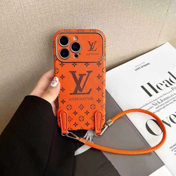 Lv ルイヴィトンブランドiphone 16 17 pro 15 plus 16 pro maxケースおしゃれiphone 17 air 16  pro max 15 14 13 12 ケース 手帳型バッグ型iphone 17Pro/16/14 pro/15 pro max 16 plus カバー ストラップ付 カード入れiphone17 air 16 15 14/13 pro max スマホケース コピー