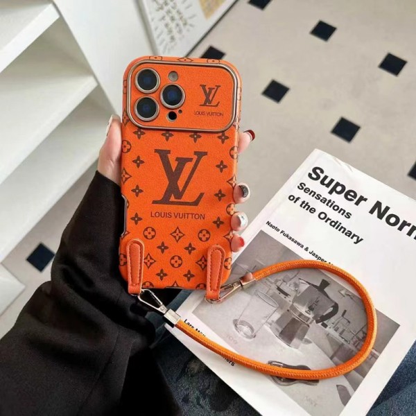 Lv ルイヴィトンブランドiphone 16 17 pro 15 plus 16 pro maxケースおしゃれiphone 17 air 16  pro max 15 14 13 12 ケース 手帳型バッグ型iphone 17Pro/16/14 pro/15 pro max 16 plus カバー ストラップ付 カード入れiphone17 air 16 15 14/13 pro max スマホケース コピー