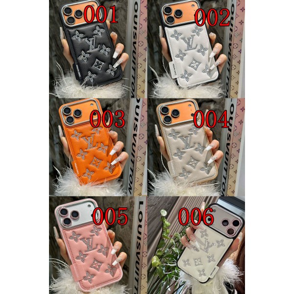 Lv ルイヴィトンハイブランド アイフォン16 plus15 14+ 16 17pro max カバーレディースメンズ激安iphone 17Pro/16/14 pro/15 pro max 16 plus カバー ストラップ付 カード入れセレブ愛用全機種対応ハイブランドケース パロディiphone17 air 16 15 14/13 pro max スマホケース コピー