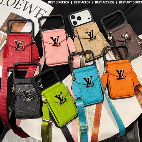 Lv ルイヴィトンおしゃれiphone 17 air 16  pro max 15 14 13 12 17eケース 手帳型バッグ型iphone 17Pro/16/14 pro/15 pro max 16 plus 17 17eカバー ストラップ付 カード入れiphone16 17 pro air 14 15 16 plus 17ケースカバースタンド付きiphone17 air 16 15 14/13 pro max 17スマホケース コピー